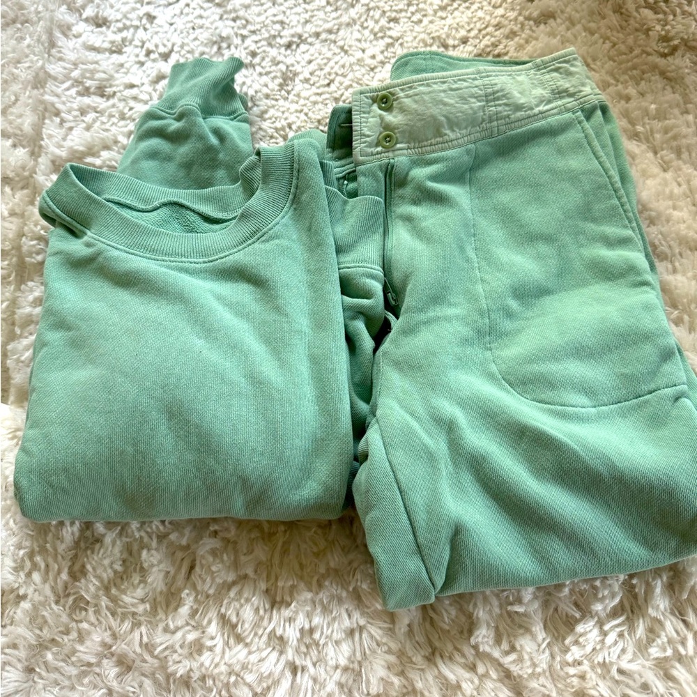 Something Navy mint lounge set